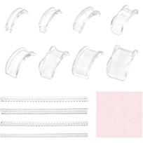 Invisible Ring Size Adjuster, 2 Styles Insert and Spiral Ring Guards and Spacers for Loose Rings with Jewelry Polishing Cloth, Sizer Reducer 13-Pack