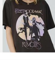Vintage Fleetwood Mac Rumours Unisex Tee Music Rock Band Shirt Retro Music Shirt S