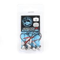 Tackle Tactics TT Headlockz HD Jig Head 1/8 oz 3/0 XH 5/pack (3030)