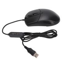 Wired Mouse with Heater, 3 Temperature Settings, Ergonomic Design, 1600 DPI, Black, Compatible with Desktop and Laptops, Winter Mouse Heater