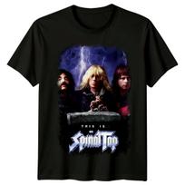 Tai yra Spinal Tap (1984 m) Filmo plakato įkvėpti marškinėliai Retro marškinėliai Unisex 3XL