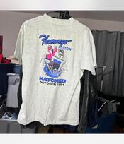 Vintage Hilton Flamingo Casino T-Shirt Size L Las Vegas Strip 90’s Slots XL