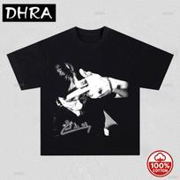 Billie Eilish Y2k Graphics 100cotton Unisex Shirt 2026 New Oneck Short Sleeve Unisexs Womens Fashion Hiphop Tshirt Fan Gifts S
