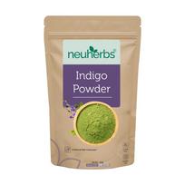 Neuherbs Indigo Powder For Natural Black Hair Color 100g Pure Leaf Powder