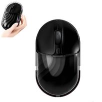 Wireless Mouse, Bluetooth & 2.4G Dual Connection, Lightweight 70g, Silent, Water SplashRipple Design, Suitable for Small to Medium Hands, Type-C