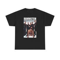 Rammstein T Shirt Rock Metal Goth Graphic Tee Unisex Vintage 90s style XL