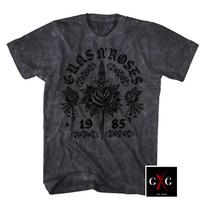 GUNS N' ROSES cd lgo TATTOO FLOCK Official SHIRT LG New appetite for destruction S