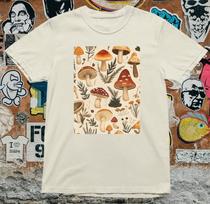 Vintage Mushroom T Shirt – Cottagecore Aesthetic Fungi Tee Botanical Naturecore XXXXL