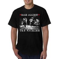 Rage Against The Machine Rock Band Black and White T-shirt size S-5XL L