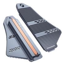 GRAUGEAR M.2 NVMe SSD heatsink specifically for PS5. This heatsink replaces the PlayStation 5 expansion slot cover and features a shuttle-type