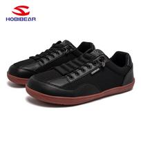 Happy Bear Men's Wide Head Slip-on Barefoot Casual Shoes - Low Top, Wide Last, Ideal for Walking and Sports, Spring/Autumn 43