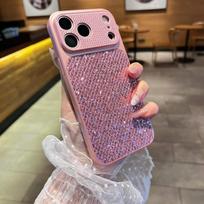 Glitter Diamond Phone Case For iPhone 13 14 15 16 17 Pro Max Shockproof Bling Protective Cover iPhone 13