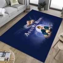 August Rush Movie Area Rug, Non-Slip Blue Floor Mat with Film Poster Print, Indoor Carpet for Music Drama Fans 40x60cm( 15x23in )