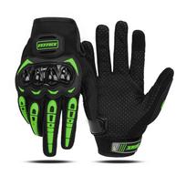 Men's Full-Finger Motorcycle Riding Gloves - Protective, Touchscreen, Breathable, and Anti-Fall for Off-Road & Racing Double Extra Large