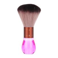 Soft Fiber Hair Sweeping Brush Portable Barber Neck Duster Neck Face Hair Remover Brush  Home Use