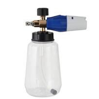 1L Adjustable Foam Cannon - 1/4  Quick Connect 5 Nozzles with Base, Battery-Free for Pressure Washers