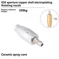 360° Rotating Turbo Nozzle for Pressure Washers! 1/4  Quick - Connect, Ideal for Concrete, Brick, Wood Fences & Windows