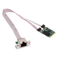 cablecc RJ45 2.5Gbps 2500Mbps to A+E-Key 2230 NGFF 1000Mbps GBE Gigabit Ethernet Network LAN Cable Adapter for Desktop Motherboards