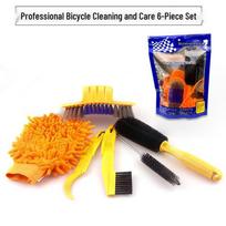 Bike Chain Cleaning Kit: Soft Bristle Brush for Mountain and Road Bikes