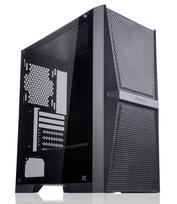 RAIJINTEK SILENOS PC Case, MS ATX compatible, Mid-tower type, with tempered glass (0R20B00204), Black