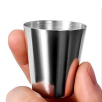 Premium Stainless Steel Shot Glass Set of 12 Durable, Reusable, Eco-Friendly Metal Cups for Camping, Parties, and Outdoor Events One Size