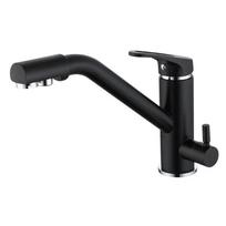 Kitchen Faucet Filter Water Taps Dual Handle Hot and Cold Drinking Water 3 Way Filter Kitchen Mixer Tap juoda