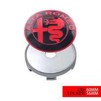 Car Emblem Wheel Center Covers Hub Cap Stickers Auto Refit For Alfa Romeo Sportiva Giulia Giulietta 159 156 MITO Stelvio GT