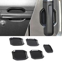 Car Door Handle Cover Tailgate Handle Stickers Door Handle Bowl Decoration for Jeep Wrangler JL 2018-2025 Exterior Accessories