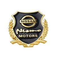 Nissan 3D Wings Car Logo Metal Shield Badge Body Trunk Decorative Car Sticker For Nismo X-Trail Altima Sentra Rogue Qashqai Note