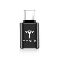 OTG USB 3.0 To Type C Adapter Converter Phone Charging Cable Charger For Tesla Coil Mod Model 3 Y S X 2017-2023 SpaceX Roadster