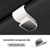 Universal Auto Sun Visor Glasses Holder Car Inside Accessories Sunglasses Clip Card Ticket Holder Stand Fastener Case Eyeglasses