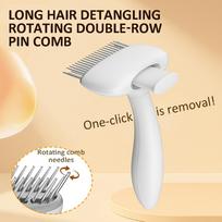 Stainless Steel Pet Hair Remover Brush Magical Dog Comb For Long Hair Cat Grooming Dematting Tool
