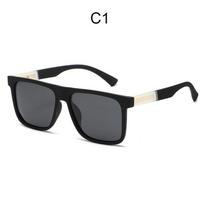 Men's sunglasses, driving fishing fashionable square sunglasses C1