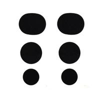 6pcs Self Adhesive Shoe Repair Patches, Black Tear Repair Stickers for Sports Shoes, Washable Fabric Patches for Sneakers Boots
