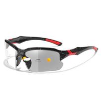 Photochromic Sunglasses for Men Women Outdoor Mtb Bicycle Cycling Running Eyewear Windproof Goggles Oversize Shades