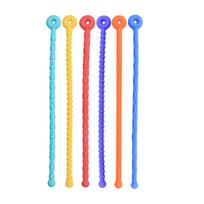 Adjustable Silicone Sensory Fidget Bracelet for Adults and Children Elastic Stress Relief Hand Band Stretchable Durable Material One Size
