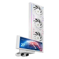 TR Thermalright Trofeo Vision 360 ARGB Inkjet White CPU Lifting Core. AM4AM5 architecture compatible, Intel LGA1851LGA1700 interface, 6.86-inch