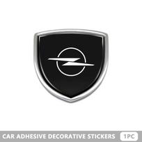 3D Epoxy Car Emblem Body Side Decoration Sticker Fashion Window Stickers Accessories For Opel OPC Astra J H G K Insignia Corsa D