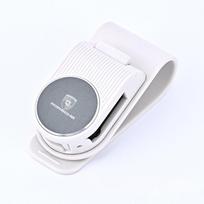 Car Sun Visor Glasses Clip For Porsche Macan Panamera Cayenne Boxster Cayman 911 918 Sunglasses Holder Eyeglasses Storage Clip