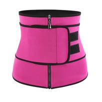 Prabangus moteriškas juosmens korsetas Neopreno diržas Su pirties prakaito kūno formuoklis Pilvo kontrolei ir nugaros atramai RoseRed,S
