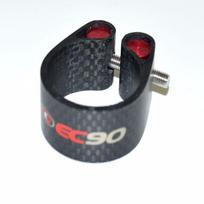 EC90 New Full Carbon Fiber MTB Cycling Bicycle Seatpost Clamp For 27.2/30.8/31.6mm Road Bicycle Post Seat Clip For 27.2mm seatpost
