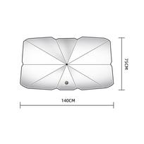 Keychain Car Windshield Sun Shade Cover Blocks Rays Protector Auto Interiors For Alfa Romeo 4C 159 166 Spider Giulia 156 147 GT