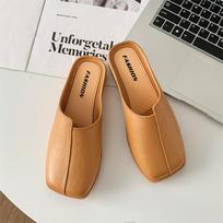 Yuzhihao Women's Summer Low-Heel Sandals: Casual, Fashionable, Pure Color Outdoor Slippers 40