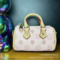 Mini bag, stationery pendant, dopamine color scheme figure Guochao design stationery pendant school season mini bag gray