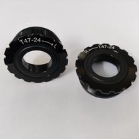 BXT T47 BSA Road Bike Bottom Bracket, 24mm End Cap for Bottom Bracket Adapter, Bicycle Central Bearing, T47 Bottom Bracket T47