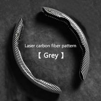 2pcs Carbon fiber Car Steering Wheel Cover Non-slip Protective Covers for Alfa Romeo Giulia Stelvio 147 156 166 159 Giulietta