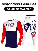 motocross gear set Enduro cross Jersey Pant Kits Racer Gear Set Off-road Mens Kits Women's mountain Downhill Motorcycle MX S-30
