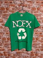 NOFX Vintažiniai 2000-ųjų Punk Rock Grupės Marškinėliai Dydis S L brown