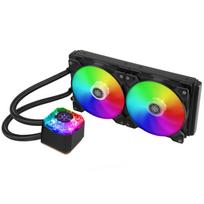 SilverStone IceGem Series AMD Socket AM5 AM4 Ryzen Threadripper Compatible Addressable RGB 280mm All-in-One Liquid Cooling Unit IceGem 280