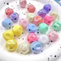 Fig Nine Multi-Color Beaded Elastic Hair Tie - DIY Handmade Cream 100g